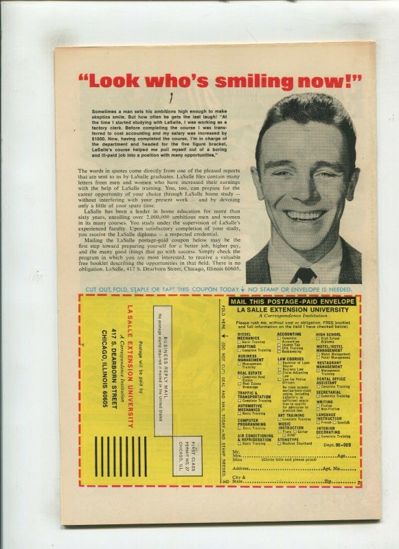 THOR #213 (7.5) THE DEMON BRIGADE!! 1973