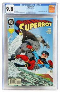 Superboy #9 CGC 9.8 1994 DC Comics 1st Appearance King Shark