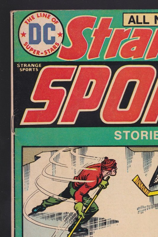 Strange Sports #5 5.5 FN- DC Comic - Jun 1974