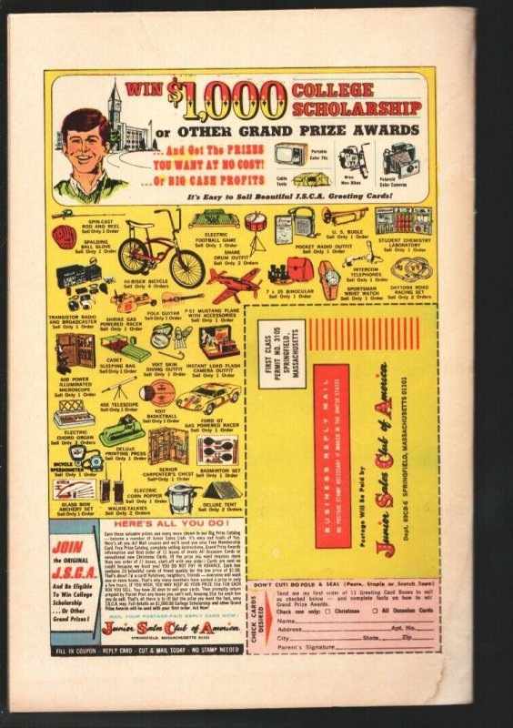 Timmy The Timid Ghost 13 1969-Charlton-supernatural humor-VG