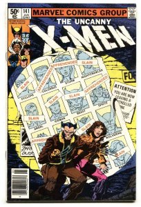 X-MEN #141-Mark Jewelers variant-DAYS OF FUTURES PAST-1981-MARVEL 