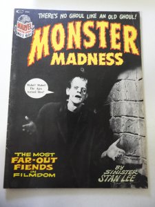 Monster Madness #1 (1972) VG Condition tape pull bc