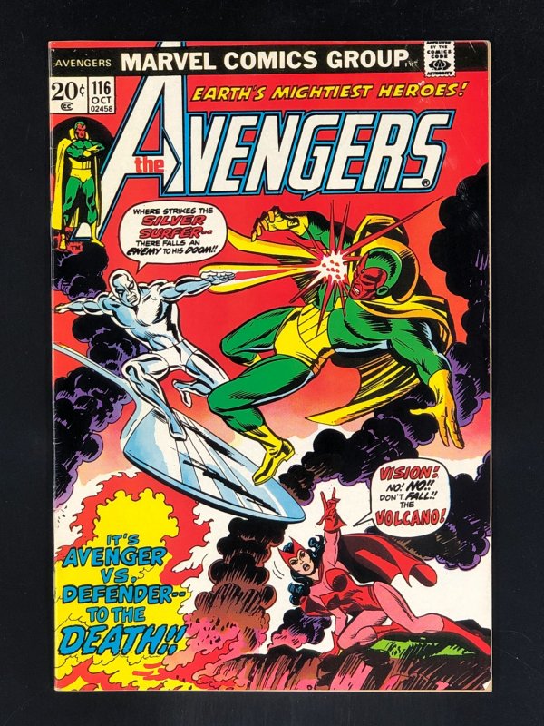 The Avengers #116 (1973) Avengers/Defenders War part 3