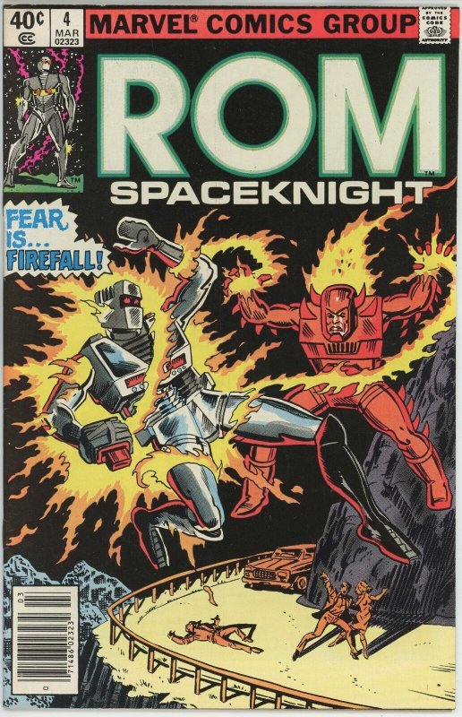 Rom #4 (1979) - 6.5 FN+ *The Fire, Friend, and Foe*