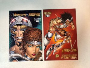 Avengelyne Prophet (1996) #1 & 2 (FN+) Complete Set Rob Liefeld Maximum Press