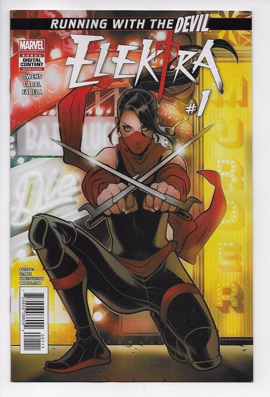 Elektra #1 - Running with the Devil (Marvel, 2017) - New/Unread (NM)