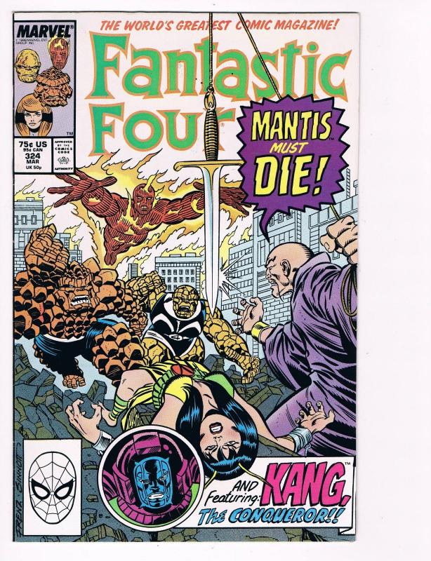 Fantastic Four # 324 Marvel Comic Book Hi-Res Scan Modern Age Awesome Issue!! S2