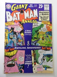 Batman Annual #6 (1963) FR/GD Condition 3 in spine split