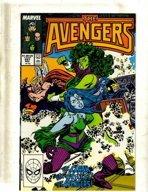 Lot of 9 The Avengers Marvel Comics #297 299 300 301 302 Annual #13 15 16 17 GB2