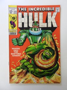 The Incredible Hulk #113 (1969) VF condition