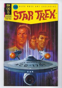 STAR TREK #500 (2024) EXCLUSIVE ALEX ROSS VARIANT COVER IDW COMICS SHIP READY!!