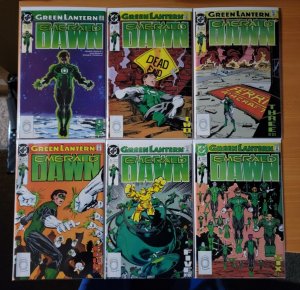 Green Lantern: Emerald Dawn 1-6 Complete Set Run! ~ NEAR MINT NM ~ 1989 DC