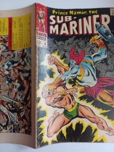 Sub-Mariner #4 - Namor - 1968 - VG