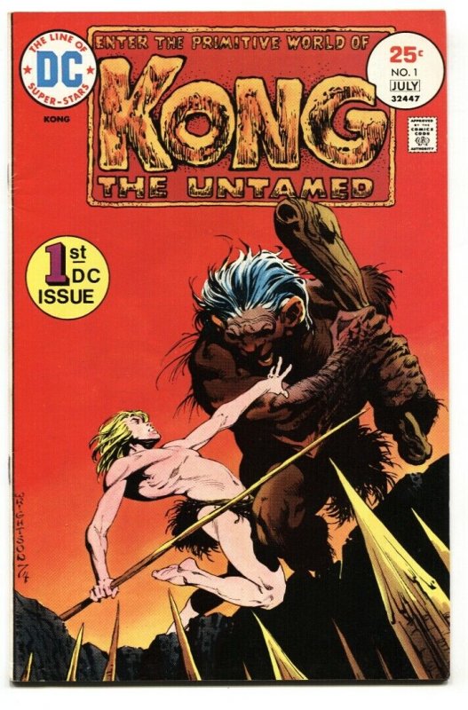 Kong the Untamed #1 1975- Berni Wrightson- DC Comics VF/NM