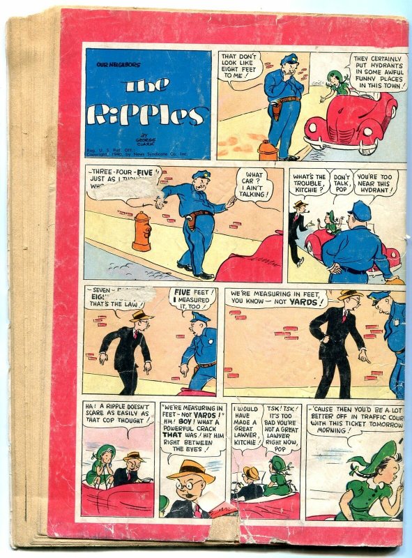 Super Comics #99 1944- Dick Tracy- Smitty-Tiny Tim-Orphan Annie G