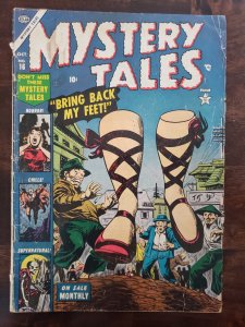 Mystery Tales 16 (1953) Pre Code Golden Age Horror Comic. Lower Grade comic