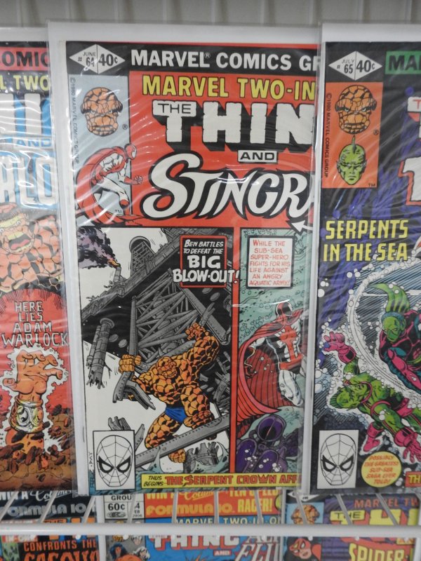 Marvel Two-in-One Complete Set #'s 1-100, and Annuals #'s 1-7! Avg ...