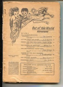 Out Of This World Adventures #1 1950-Avon-1st issue-A.E. Van Vogt-Lester Del ...