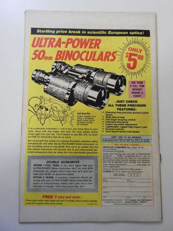 Marvel Spotlight #24 (1975) VG Cond cover and centerfold detached bottom staple