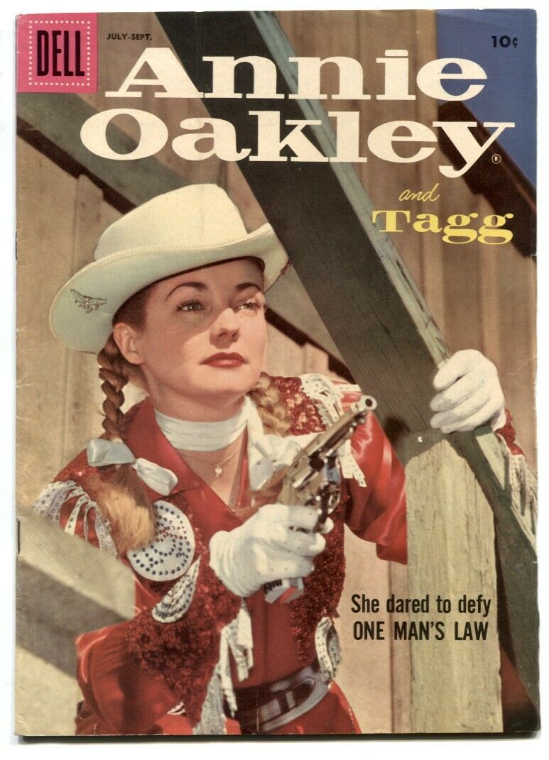 Annie Oakley and Tagg #12 1957-Dell TV Western FN | Comic Books - Silver  Age, Dell, Annie Oakley / HipComic