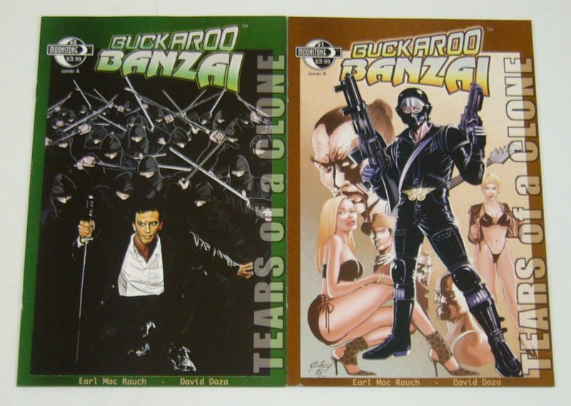 Buckaroo Banzai: Tears of a Clone #1-2 VF/NM complete series - paul gulacy A 