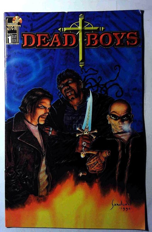 Dead Boys Vol. 2 #1 (1996) London Night Studios 1st Print Comic Book