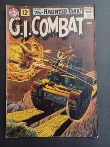G.I. Combat Comic #91 - 1st cover Appearance of the Haunted Tank - 1962 - VG