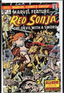 Marvel Feature #2 (1976) Red Sonja