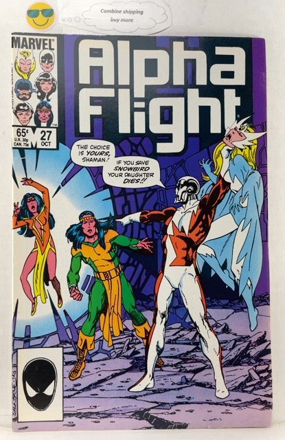 Alpha Flight #27 Direct Edition (1985)