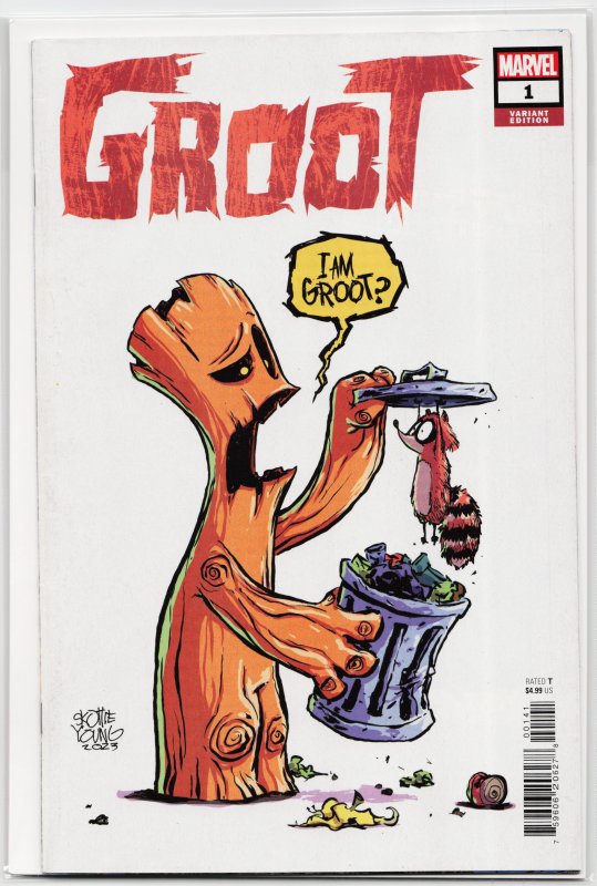 Groot  #1 Young Cover (2023) Groot