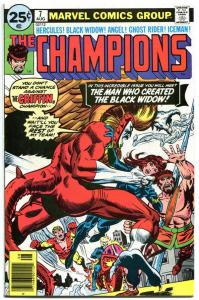 CHAMPIONS #7, FN+, Hercules, Black Widow, Ghost Rider, 1976, more in store