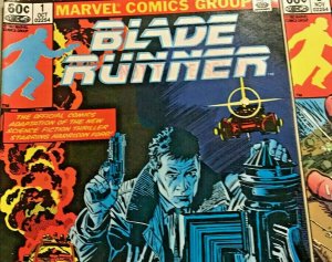 BLADE RUNNER#1 & 2 VF LOT 1982  MARVEL BRONZE AGE COMICS