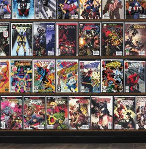Huge Lot 140+ Comics with The Mighty Avengers, Captain America & More!