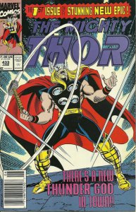 Thor #433 (Newsstand) FN ; Marvel | Tom DeFalco