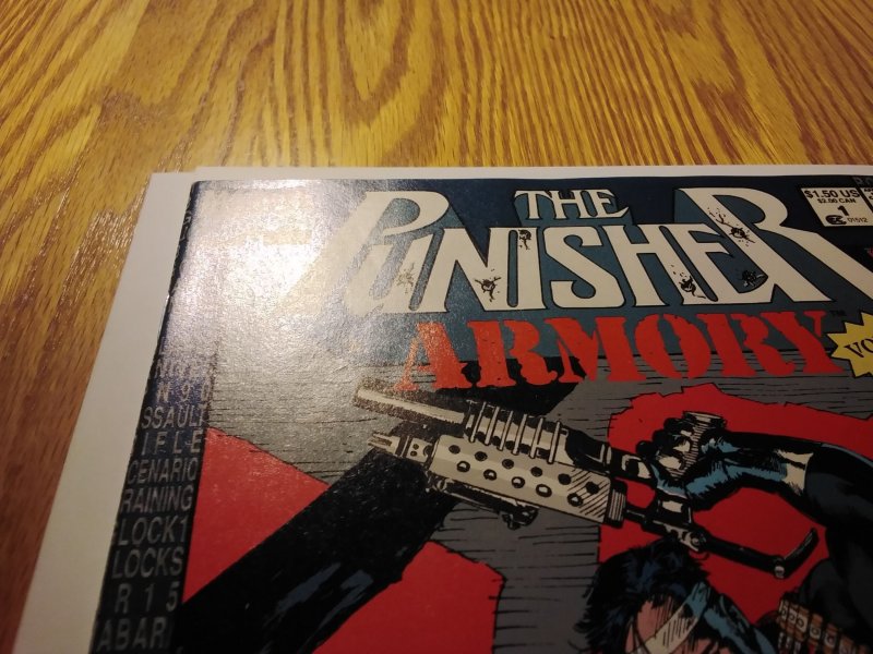 The Punisher Armory #1 Newsstand Edition (1990)