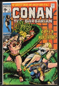 Conan the Barbarian #7 (1971) Conan [Key Issue]