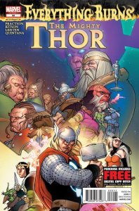 MIGHTY THOR #22 NM EVERYTHING BURNS AFTERMATH