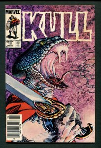 Kull The Conqueror #10  (4.5 VG+) Newsstand / Barry Windsor-Smith Cover / 1985