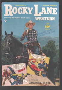 Rocky Lane Western #33  1952 - Fawcett  -FN- - Comic Book