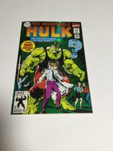 The Incredible Hulk #393 Foil  30th Anniversary Issue Marvel 1992 NM Near Mint 