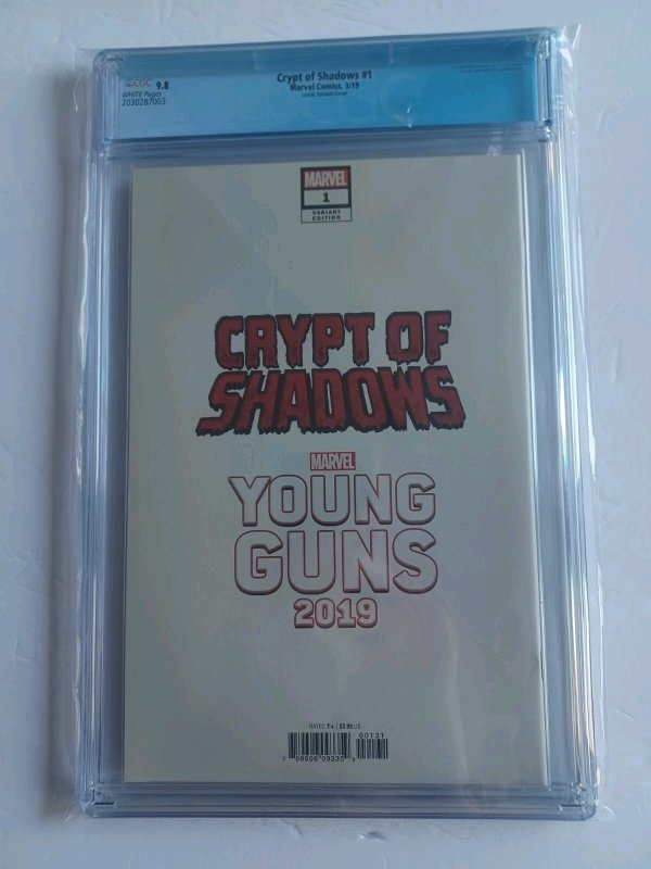 Crypt Of Shadows #1 Larraz Venom Variant Cover - 2019 - 2019 - CGC 9.8