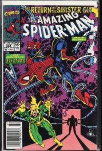 The Amazing Spider-Man #334 Newsstand Edition (1990) Spider-Man