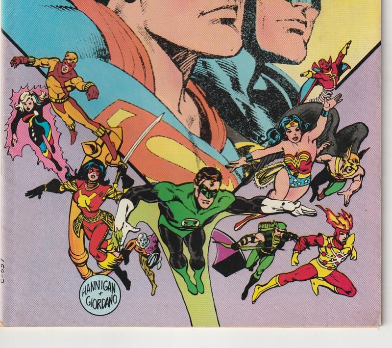 World’s Finest Comics # 300 The Justice League ad The Outsiders Unite !