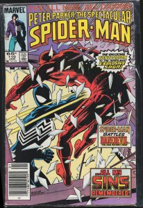 The Spectacular Spider-Man #110 (1986) Spider-Man