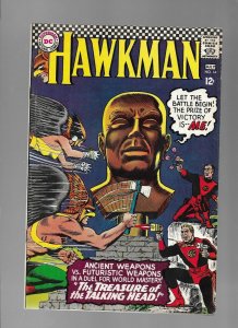 HAWKMAN #14 - TREASURE OF THE TALKING HEAD! - (6.5) 1966