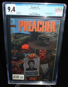 Preacher #2 CGC (9.4) 1st Appearance of Arseface - 1995