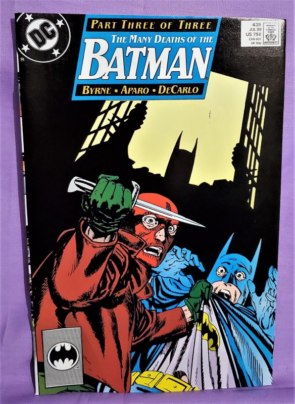 Batman #435 Many Deaths of the Batman Part Three (DC 1989)