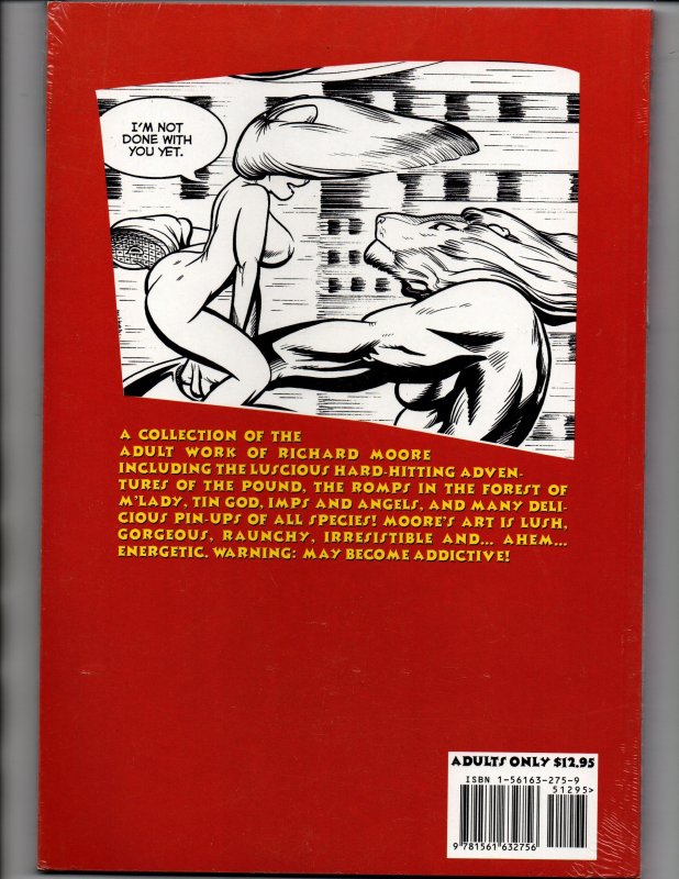 Horny Tails Graphic Novel - Richard Moore - Amerotica - 2001 - NEW