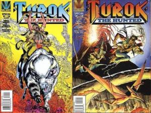 TUROK THE HUNTED (1996 VL) 1-2  complete 2-part story!