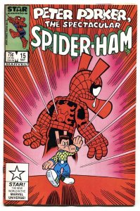 Peter Porker, The Spectacular Spider-Ham #15-ASM #50 cover swipe 